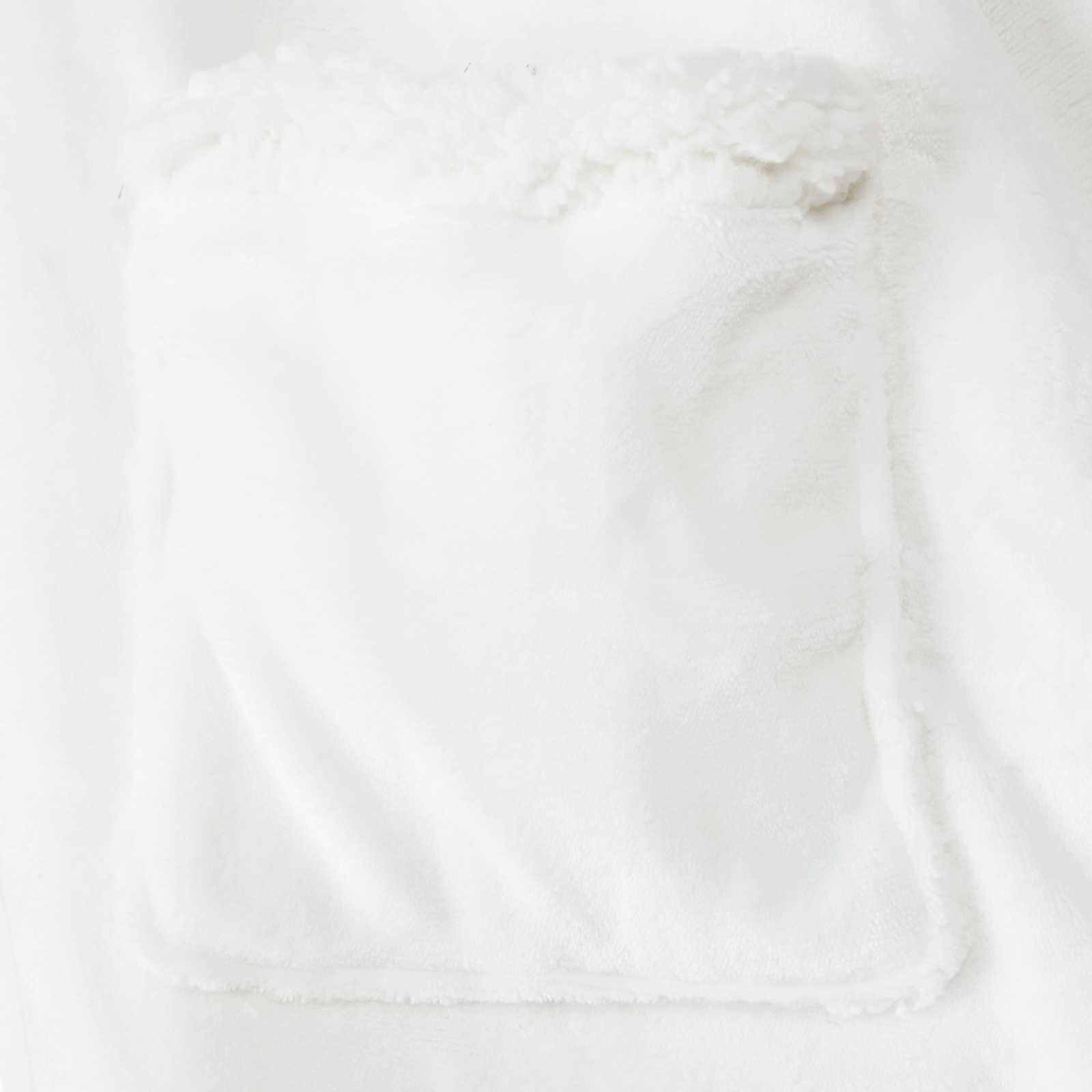 Decken-Hoodie Beige M Fleece und Flanell
