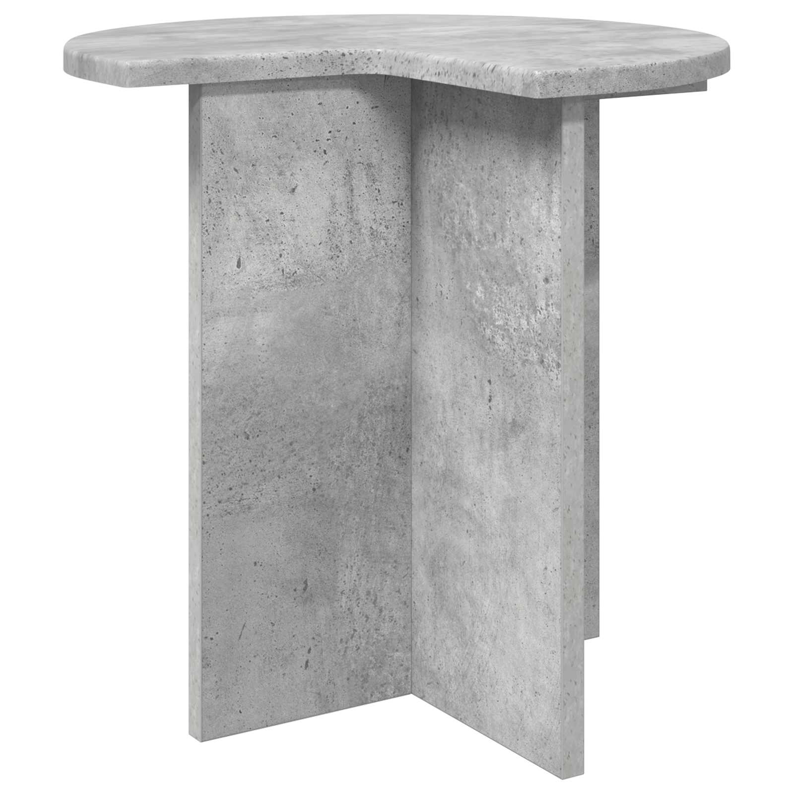 Beistelltisch mit Speicher Weiß Ø 39 x 38 cm Holzwerkstoff