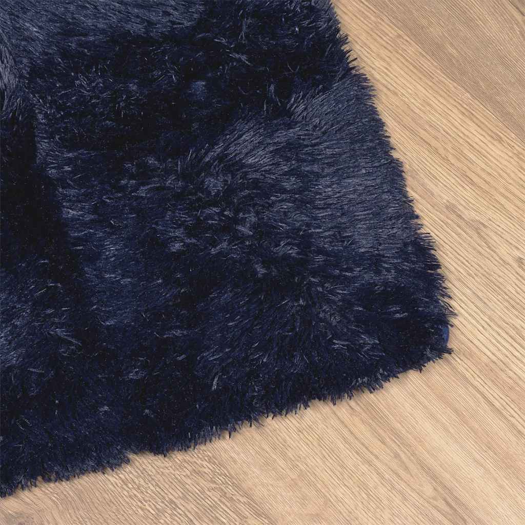 Teppich Shaggy Hochflor NAVARRA Beige 60x100 cm Polyester