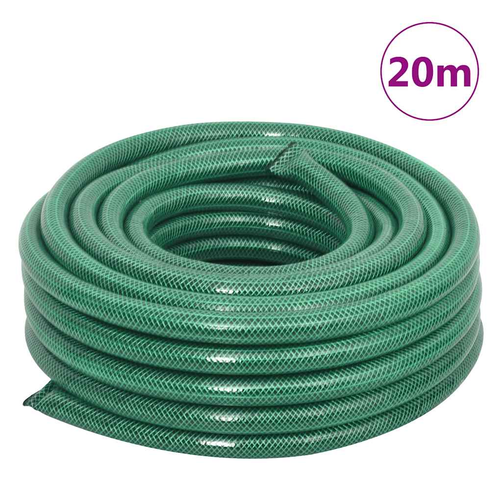 Schlauchtrommel Freistehend Grün mit 20 m Schlauch PVC