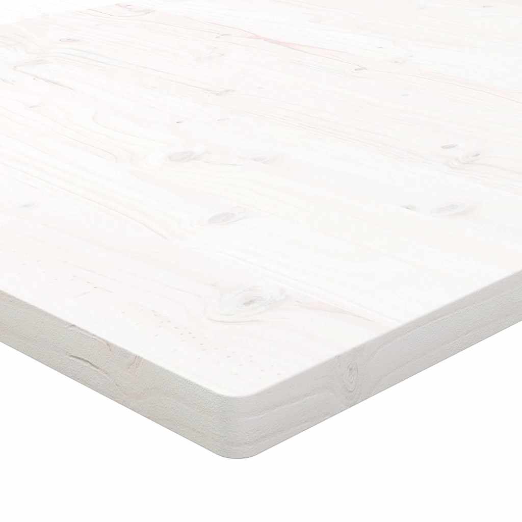 Schreibtischplatte 80x40x2,5 cm Massivholz Kiefer