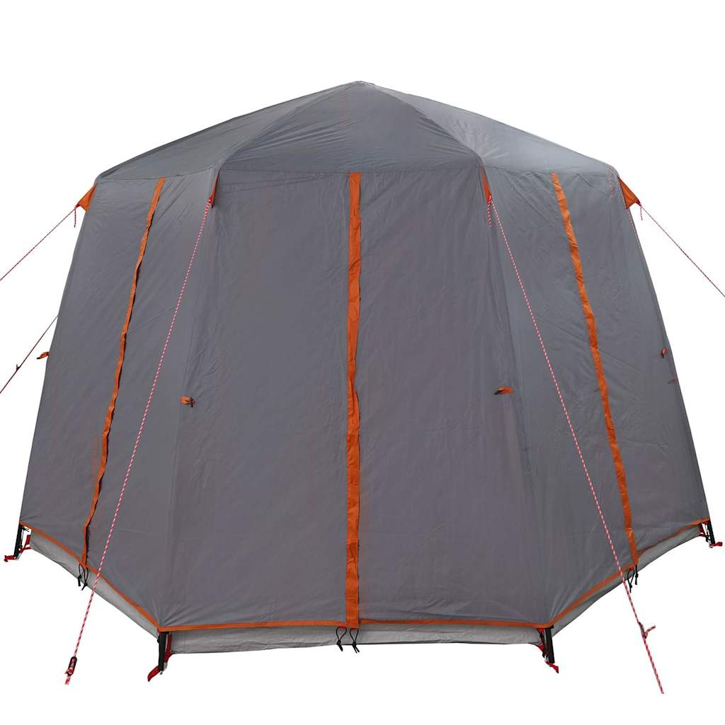 Cabin Zelt 3-Personen mit Dach Grün und Weiß 320 x 320 x 203 cm