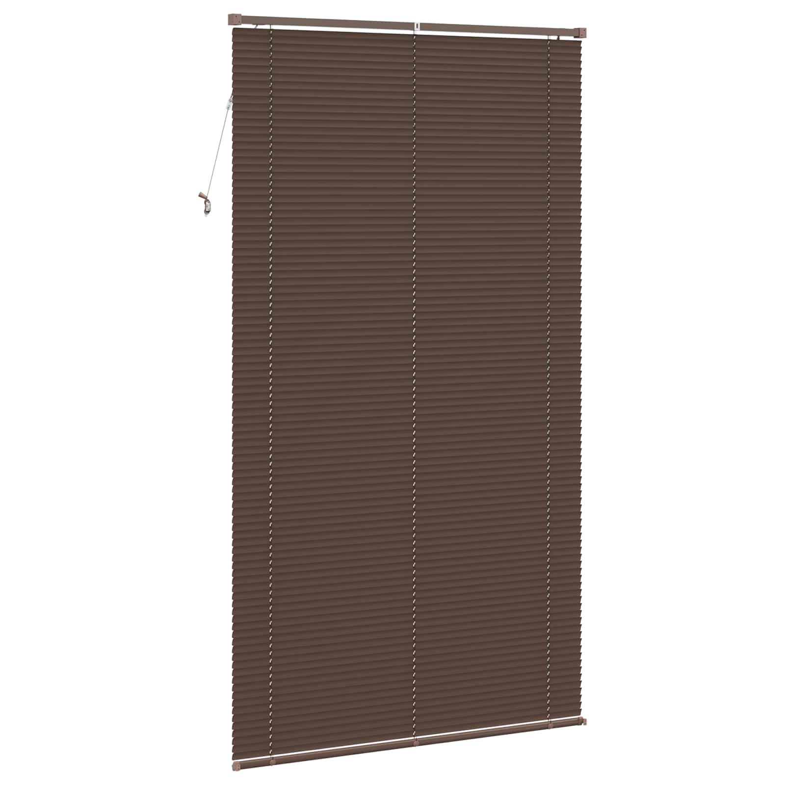 Jalousie Silber Grau 150 x 40 cm 25 mm PVC