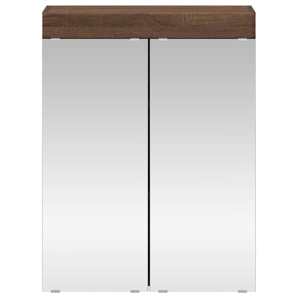 Badezimmermöbel-Set TULUM 2 pcs Weiß 60 x 34 x 63 cm