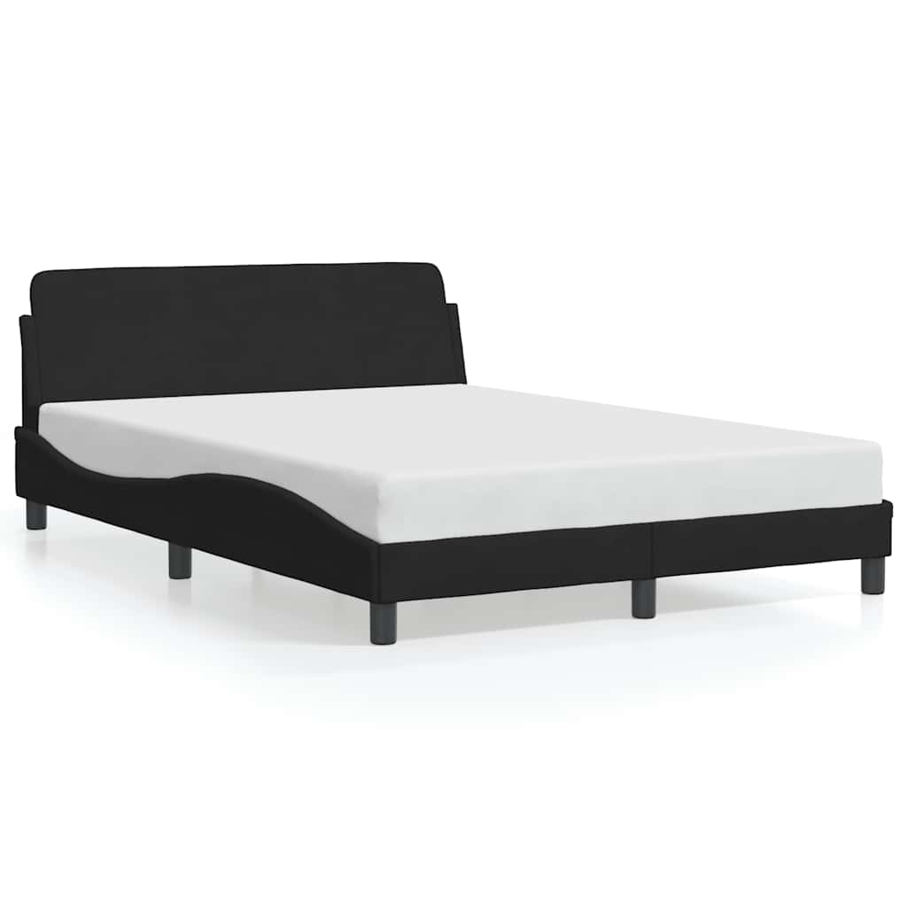 Bettgestell Dover Dunkelgrau 90x190 cm Samt