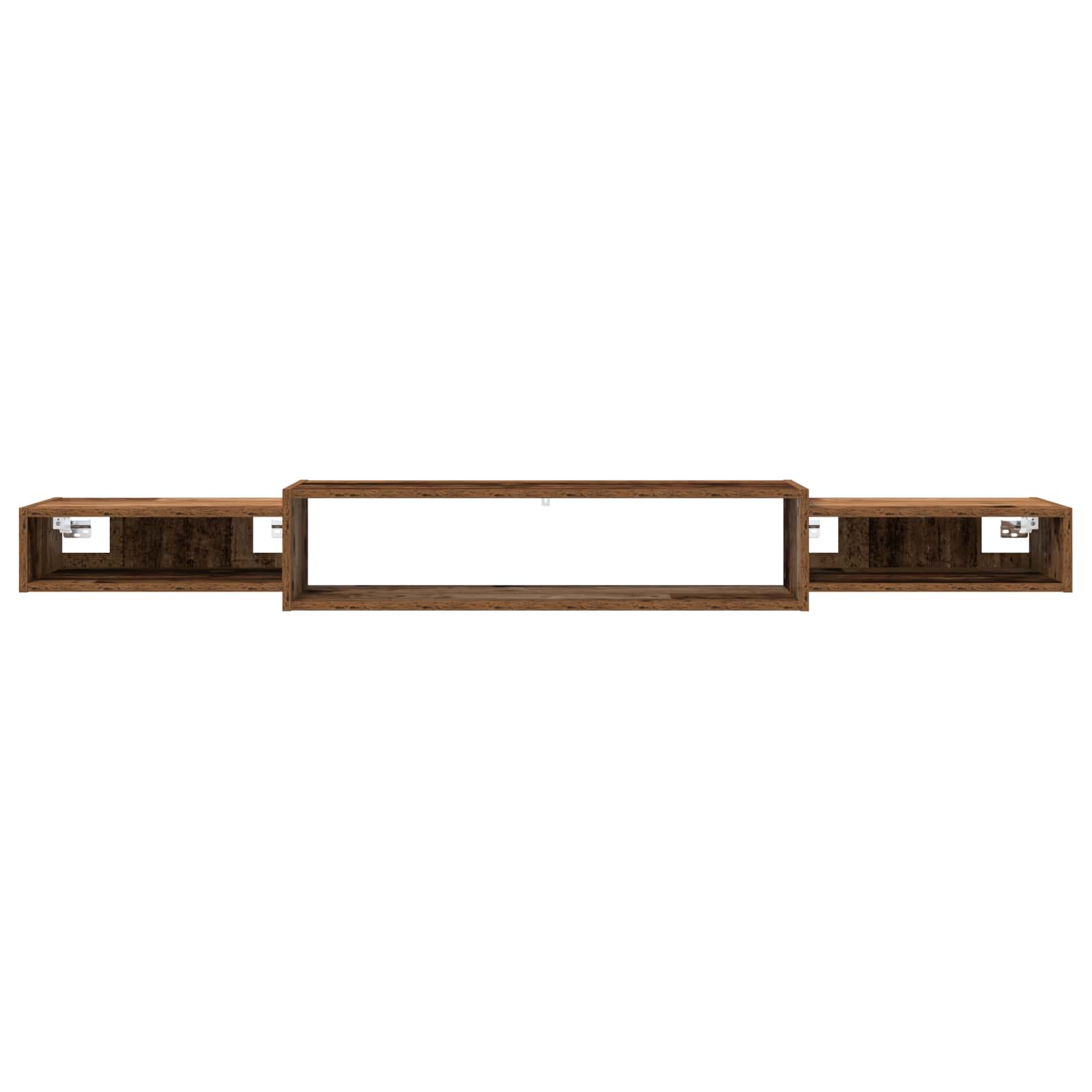 Wandmontierter TV-Schrank Wandhalterung Weiß 140 x 28 x 21 cm