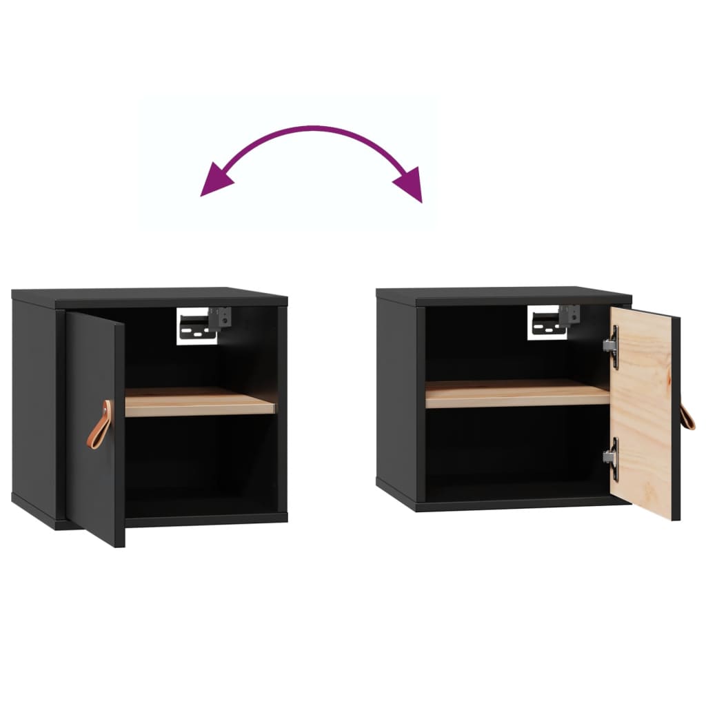 Wandschrank 31,5x30x30 cm Massivholz Kiefer