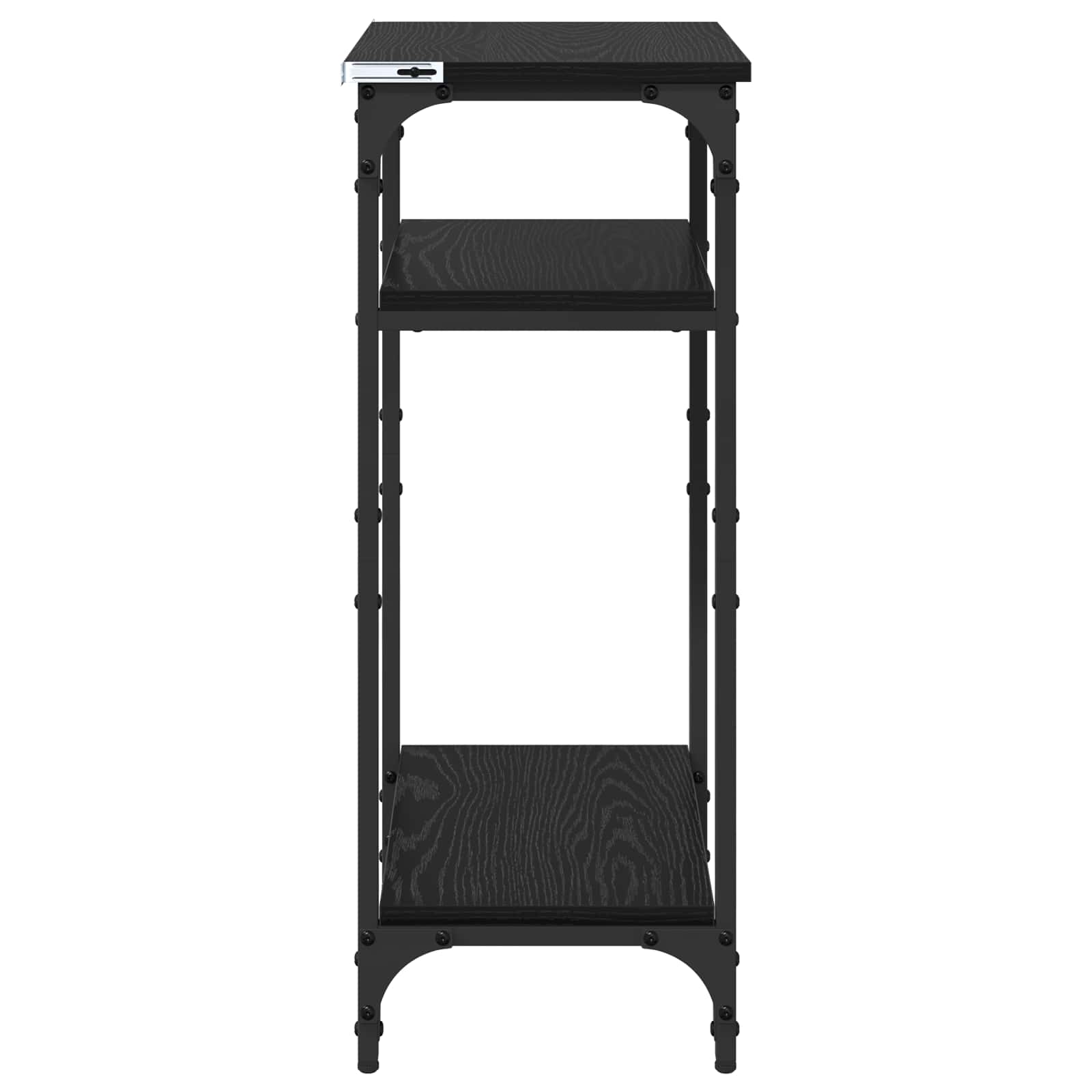 Beistelltisch Schwarz 40x30x75 cm Holzwerkstoff