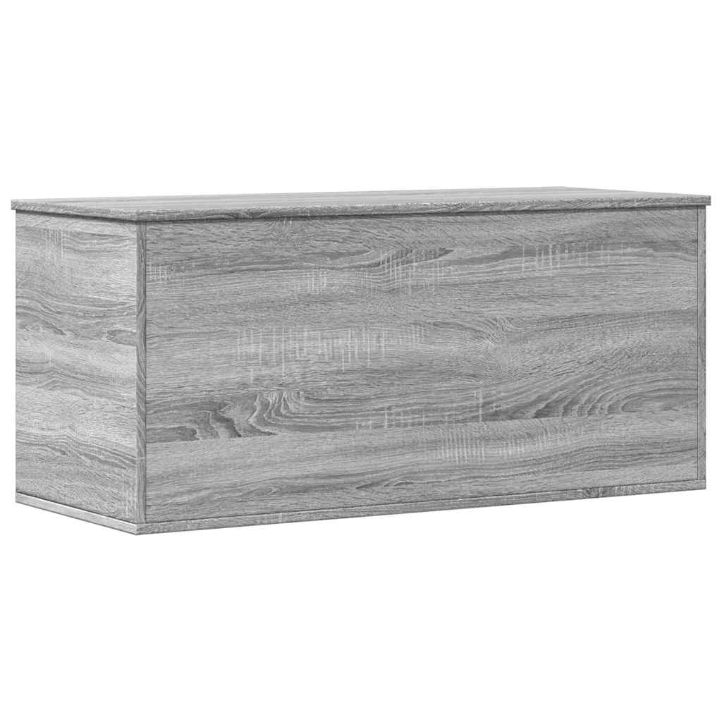 Aufbewahrungstruhe Weiß 84x42x46 cm Holzwerkstoff