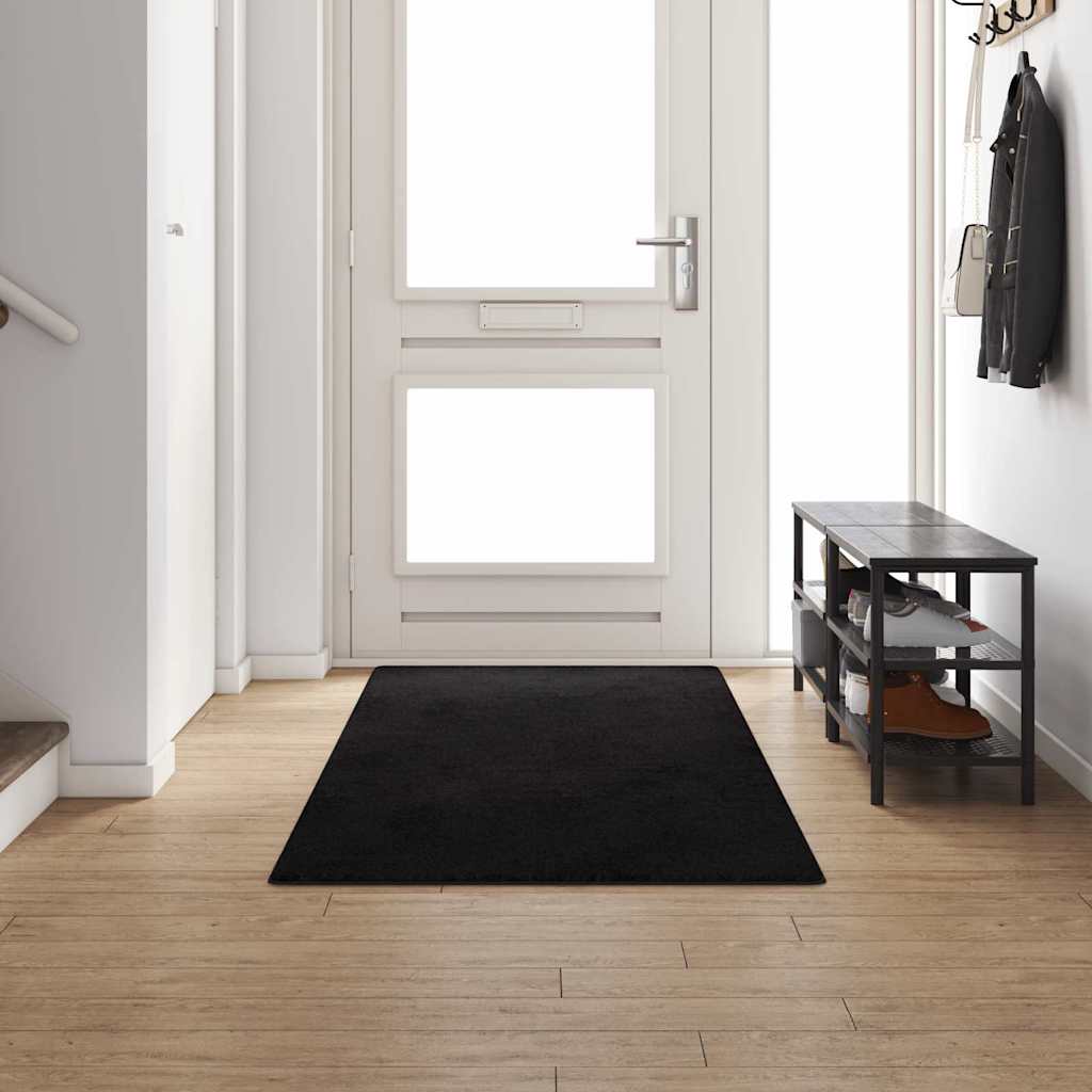 Teppichläufer Grau 50 x 100 cm 100% Polypropylen Tuft