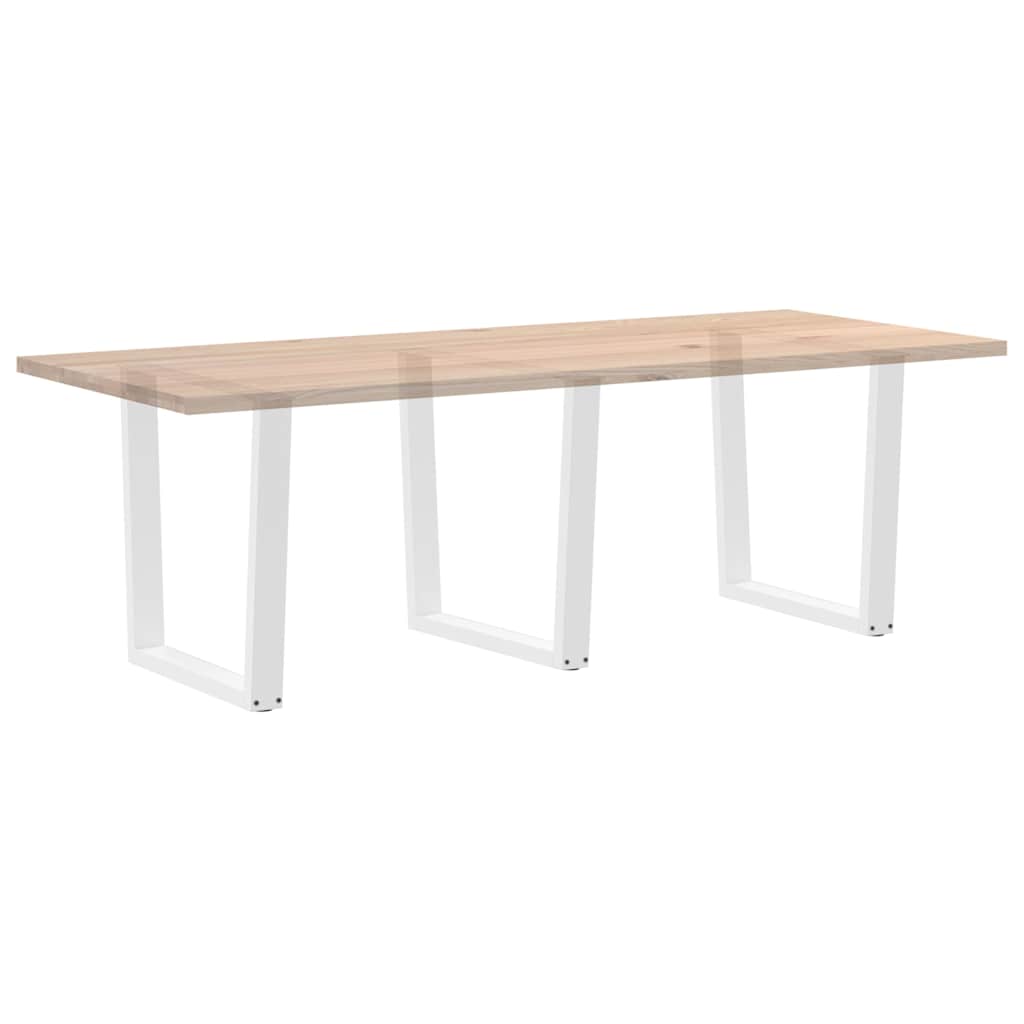 Couchtischbeine V-Form 2 Stück Schwarz 30x(30-31,3) cm Stahl