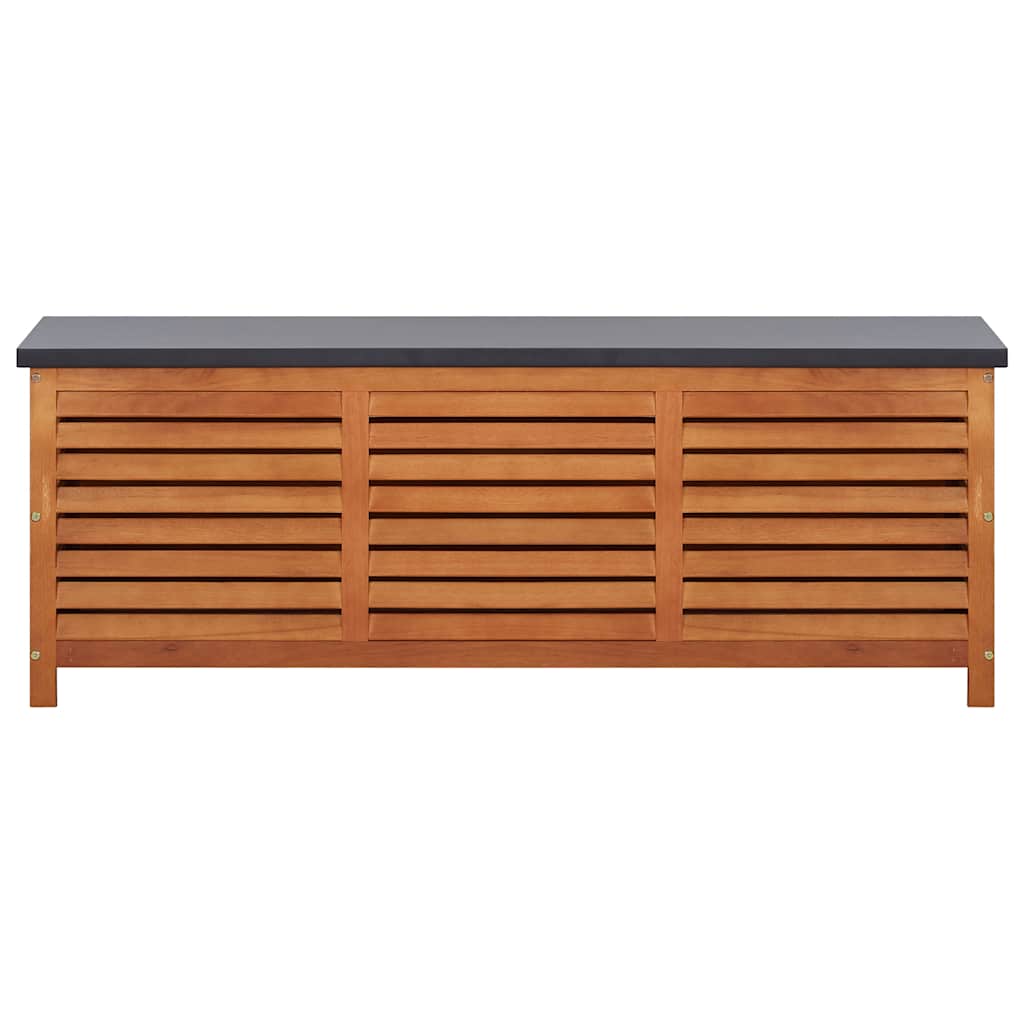 Gartenbox 60x50x55 cm Massivholz Eukalyptus