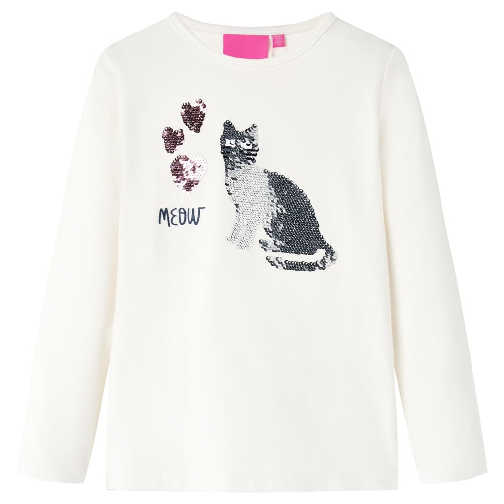 Kinder-Langarmshirt Hellrosa 128