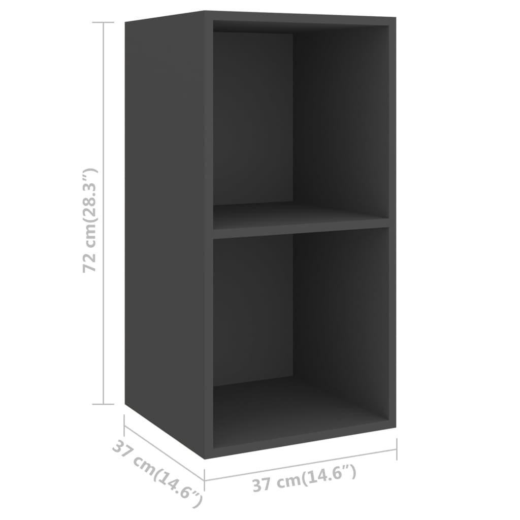 3-tlg. TV-Schrank-Set Weiß Holzwerkstoff
