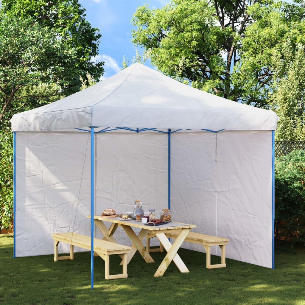 Party Zelt Seitenteil 2 pcs Rot 300 x 195 cm PE und Stahl