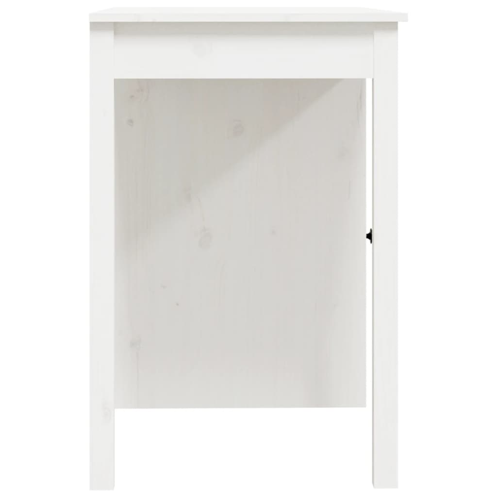 Schreibtisch Wachsbraun 100 x 50 x 74 cm Massives Kiefernholz