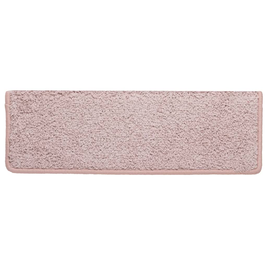 Stufenmatten 15 Stk. 65x21x4 cm Grau Rechteckiger Rand