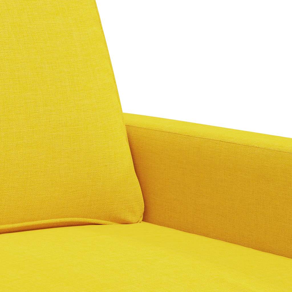 3-Sitzer-Sofa Hellgrau 180 cm Stoff