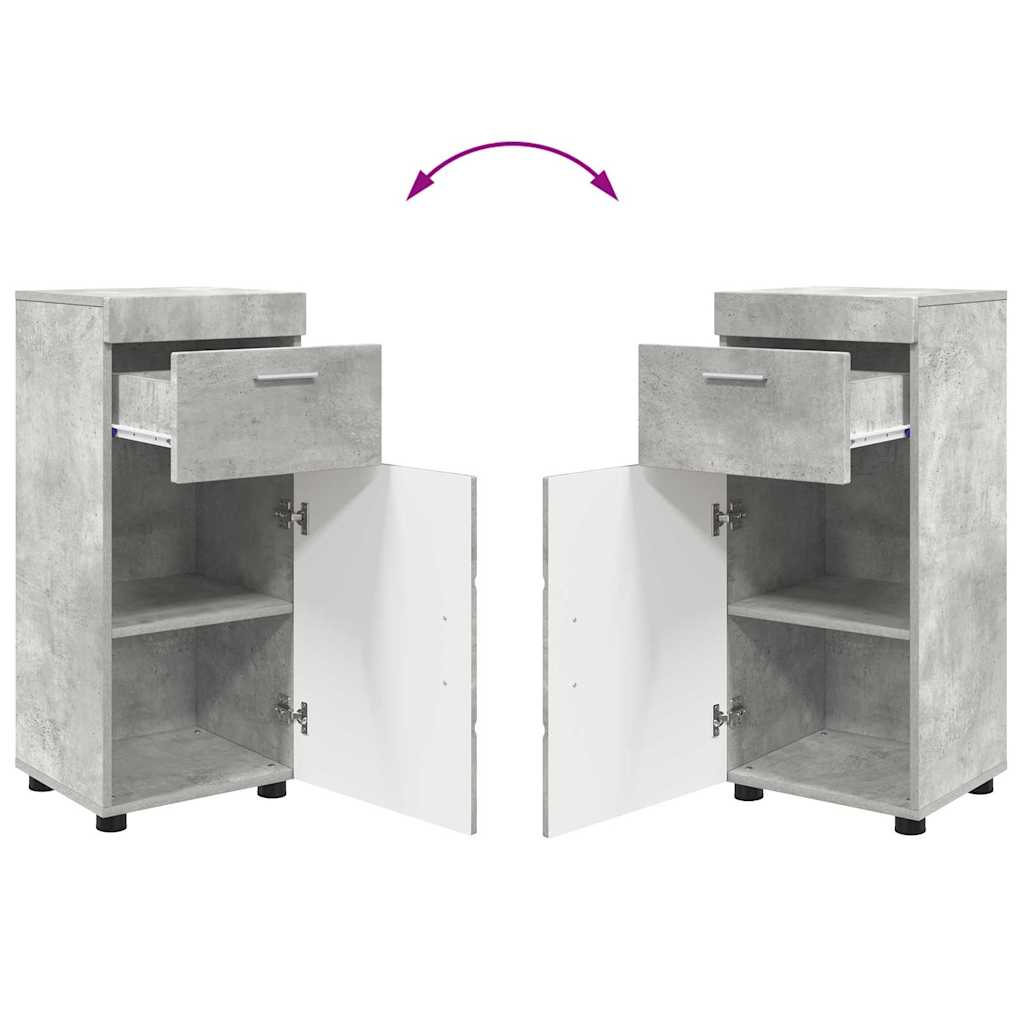 Badezimmermöbel-Set TULUM 2 pcs Weiß 60 x 34 x 63 cm
