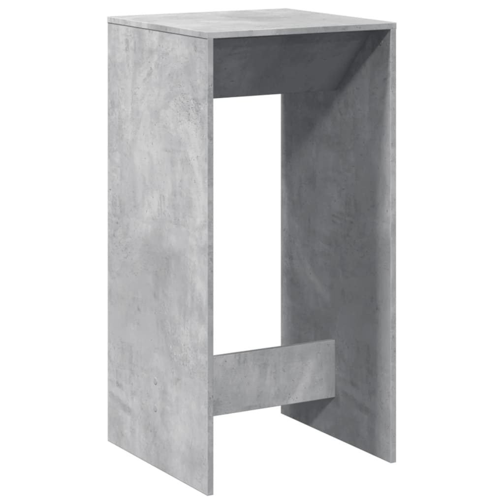 Bartisch Schwarz Eichen-Optik 102 x 50 x 103,5 cm Holzwerkstoff