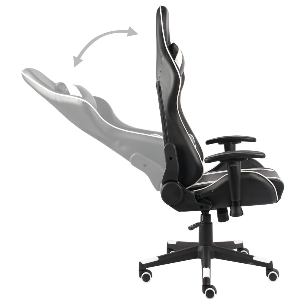 Gaming-Stuhl Drehbar Grün PVC