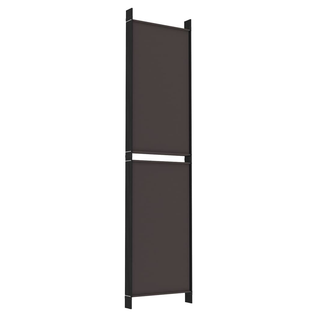 3-teiliger Raumteiler Beige 150 x 180 cm Stoff