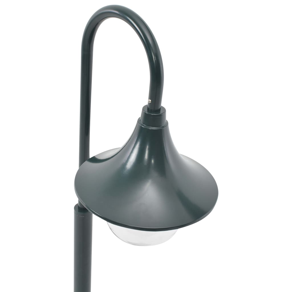 Garten-Pollerleuchte E27 120 cm Aluminium Weiß