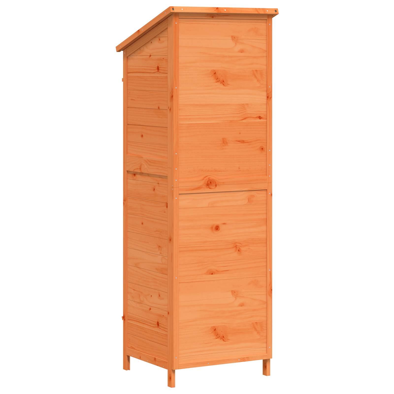 Gartenschuppen Natur 59 x 56 x 113,5 cm Massivholz aus Fichte