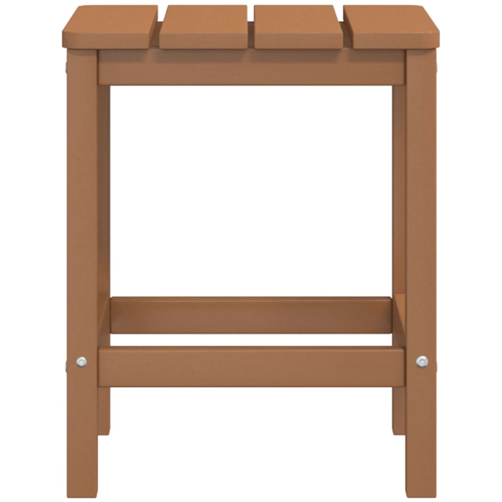 Adirondack-Gartentisch Weiß 38x38x46 cm HDPE