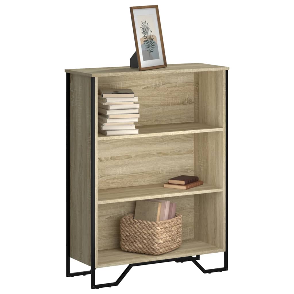 Bücherregal Schwarz 80x31x169 cm Holzwerkstoff