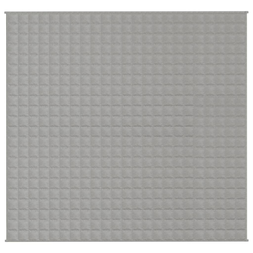 Gewichtsdecke Grau 122x183 cm 5 kg Stoff