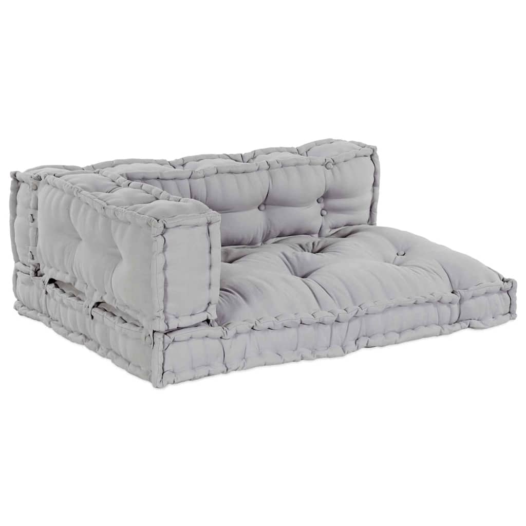 Palettensofa-Auflage Mehrfarbig Stoff Patchwork