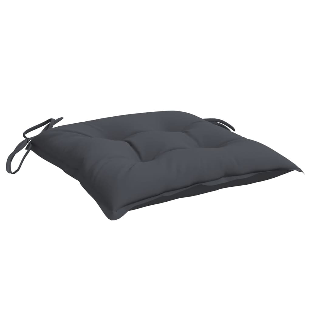 Stuhlkissen 4 Stk. Hellblau 40x40x7 cm Oxford-Gewebe