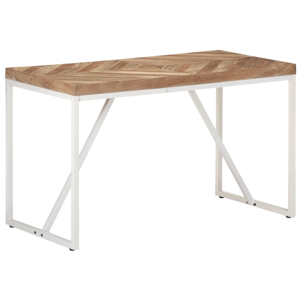 Esstisch 140x70x76 cm Massivholz Akazie und Mango