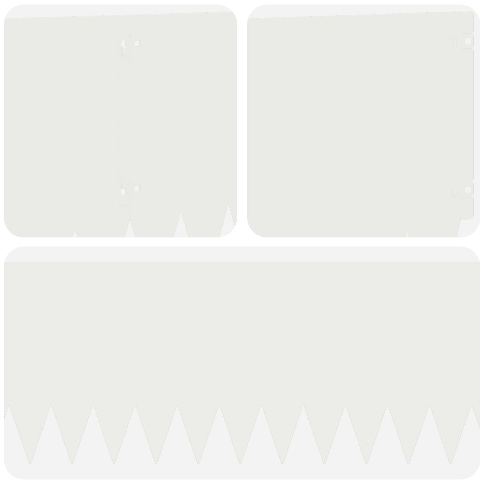 Raseneinfassung 10 pcs 103 x 10 cm Stahl Schwarz