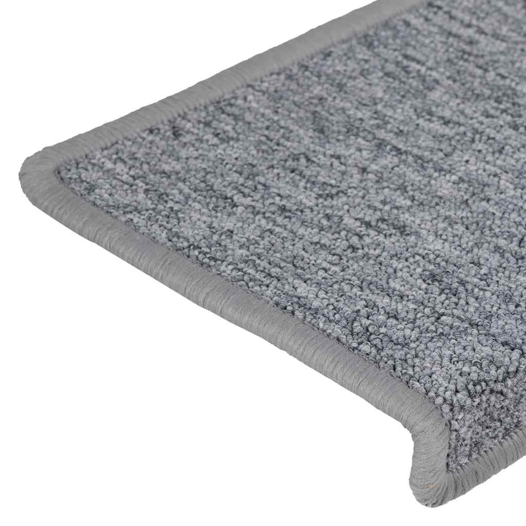 Stufenmatten 15 Stk. 65x21x4 cm Anthrazit Rechteckiger Rand