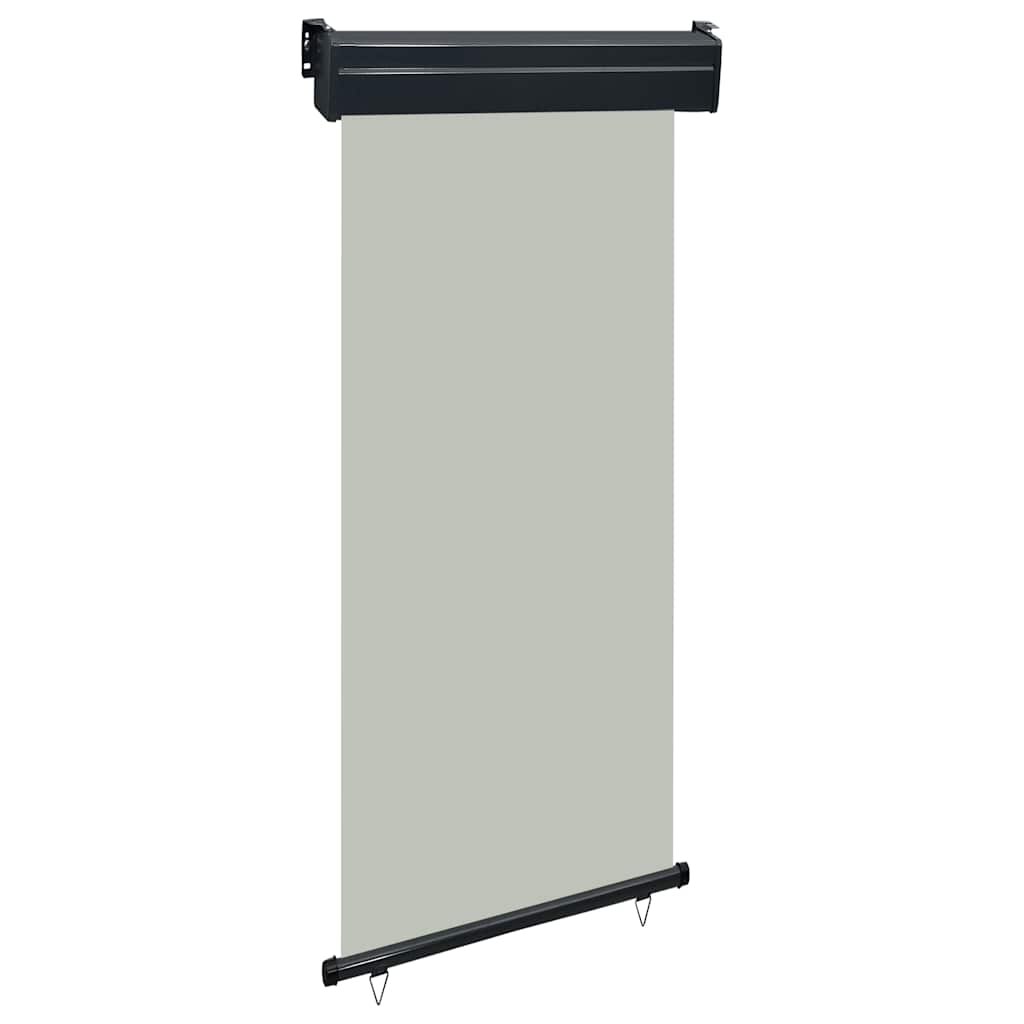 Balkon Seitenmarkise 60 x 250 cm 100% Polyester Eisen Stahl
