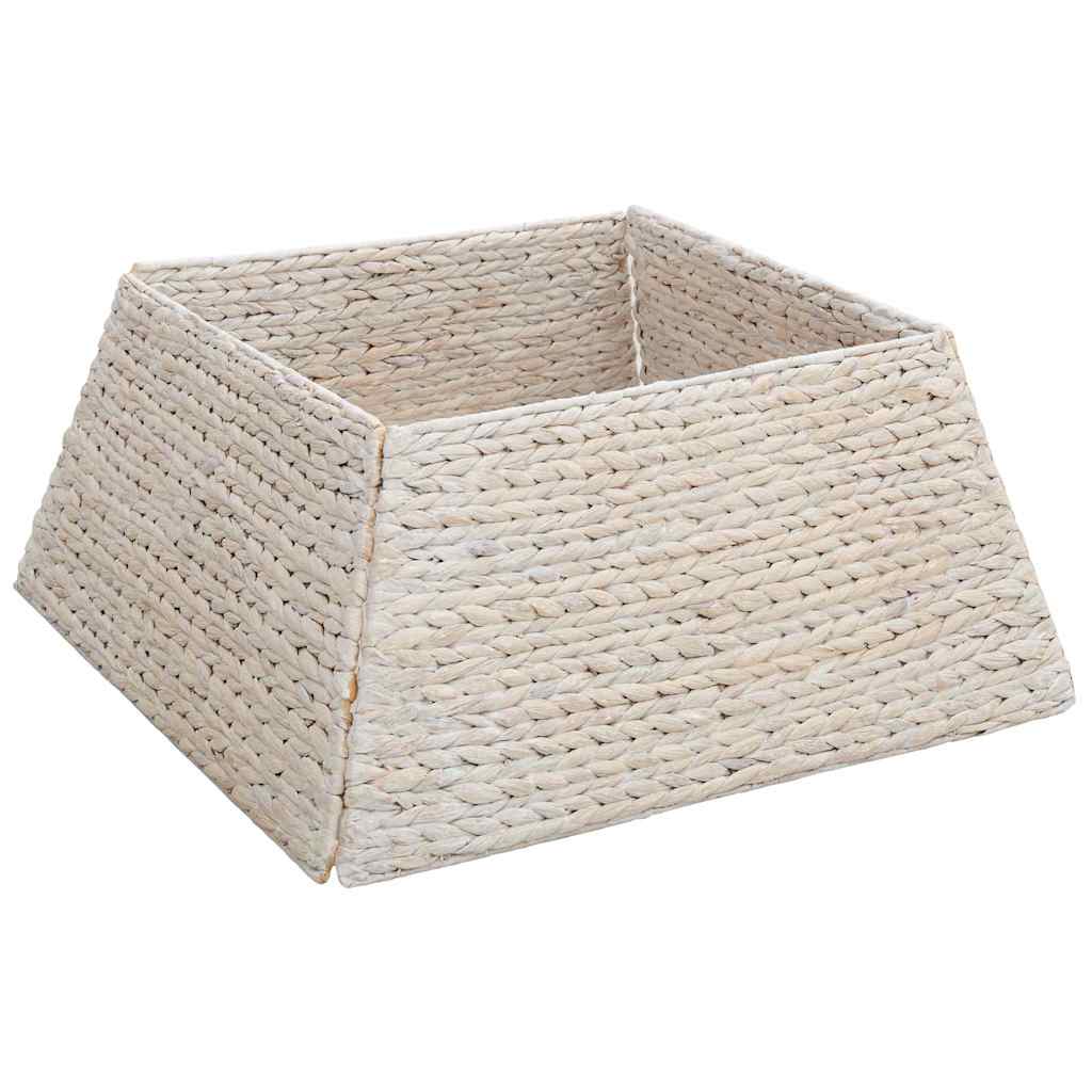 Weihnachtsbaumkragen Braun 70 x 70 x 28 cm Wasserhyazinthe