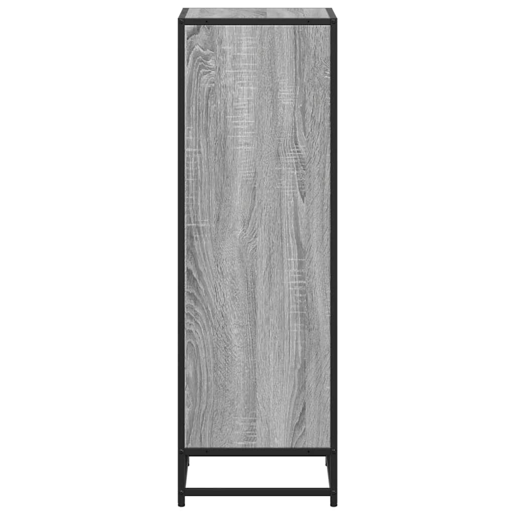 Bücherregal Schwarz 60x35x139 cm Holzwerkstoff