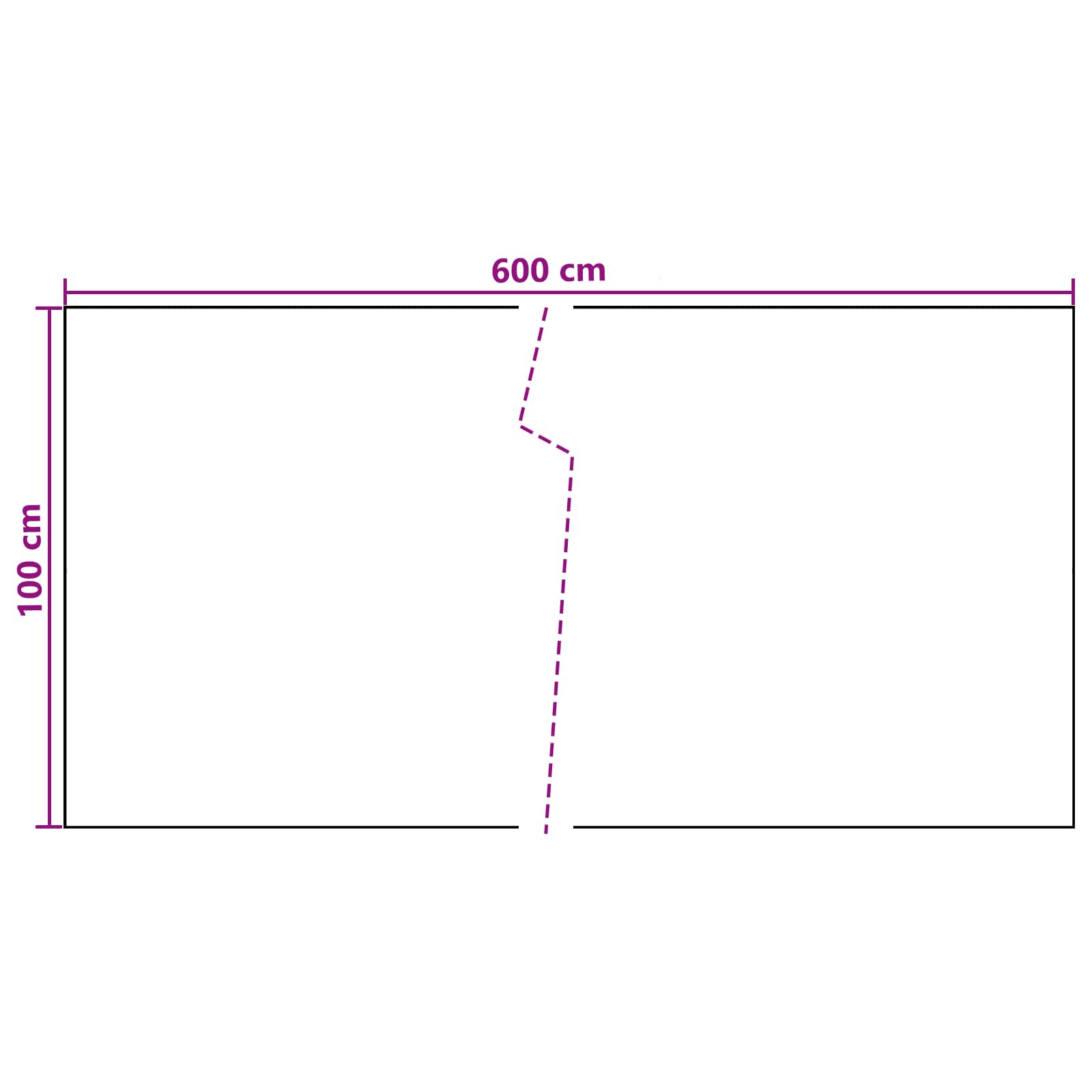 Balkon-Sichtschutz Anthrazit 300x90 cm Poly Rattan