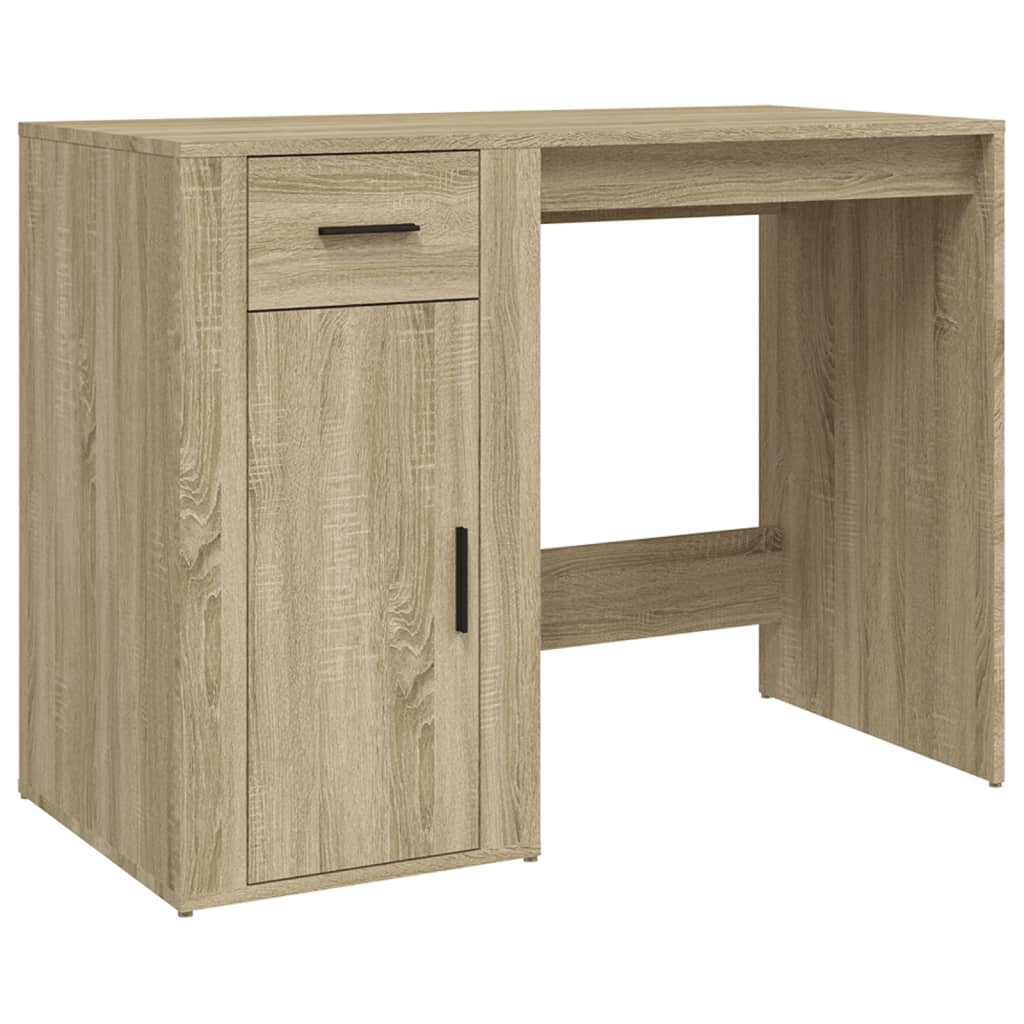 Schreibtisch Weiß 100x49x75 cm Holzwerkstoff