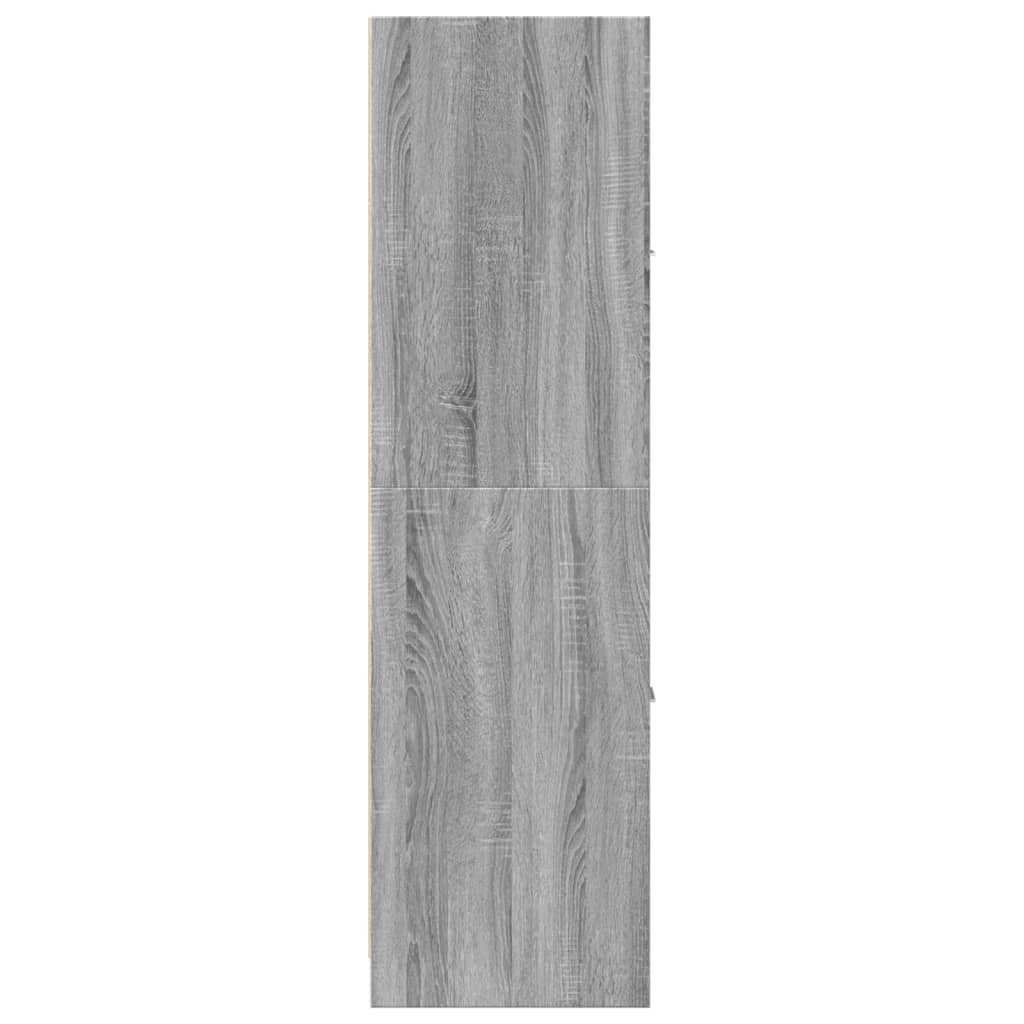 Apothekerschrank Weiß 30 x 41 x 174,5 cm Holzwerkstoff