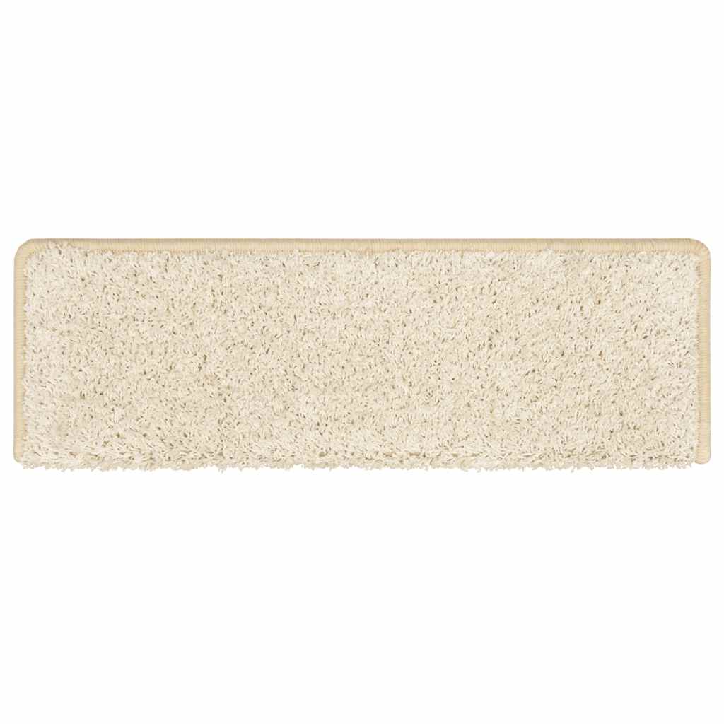 Stufenmatten 15 Stk. 65x21x4 cm Grau Rechteckiger Rand