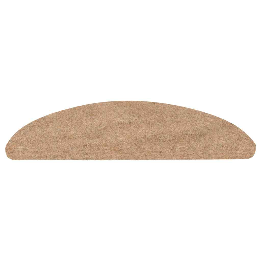 Stufenmatten Selbstklebend 15 Stk. 56x17x3 cm Beige