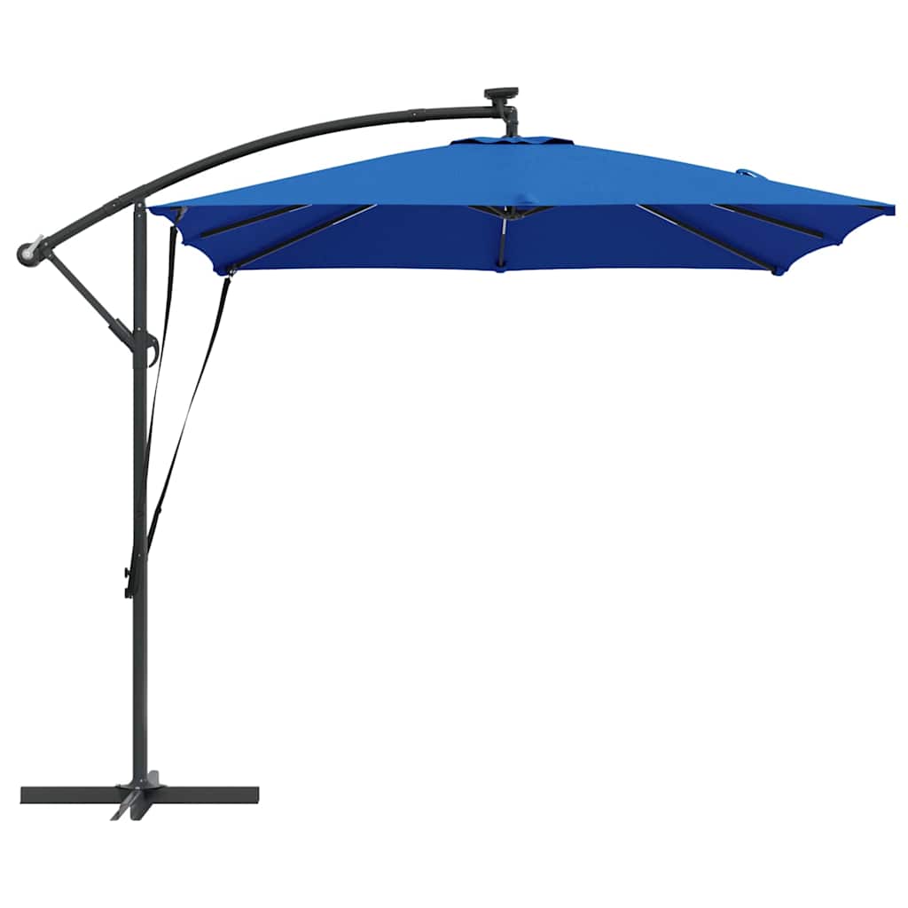 Sonnenschirm Sand 249 x 249 x 250 cm Polyester und Aluminium