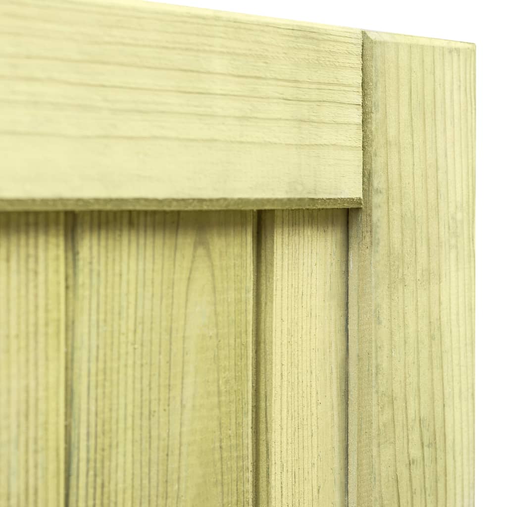 Gartentor Imprägniertes Kiefernholz 75x100 cm