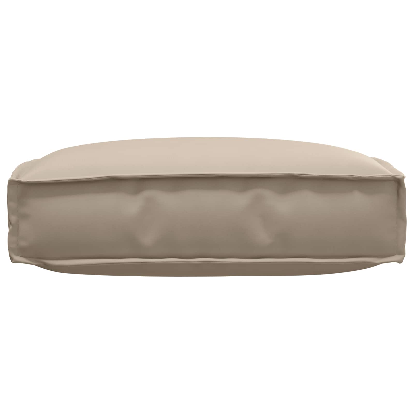Kissen Anthrazit 60 x 60 x 12 cm Oxford-Stoff