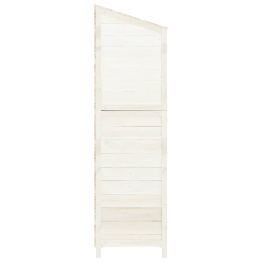 Geräteschuppen 55x52x174,5 cm Massivholz Tanne