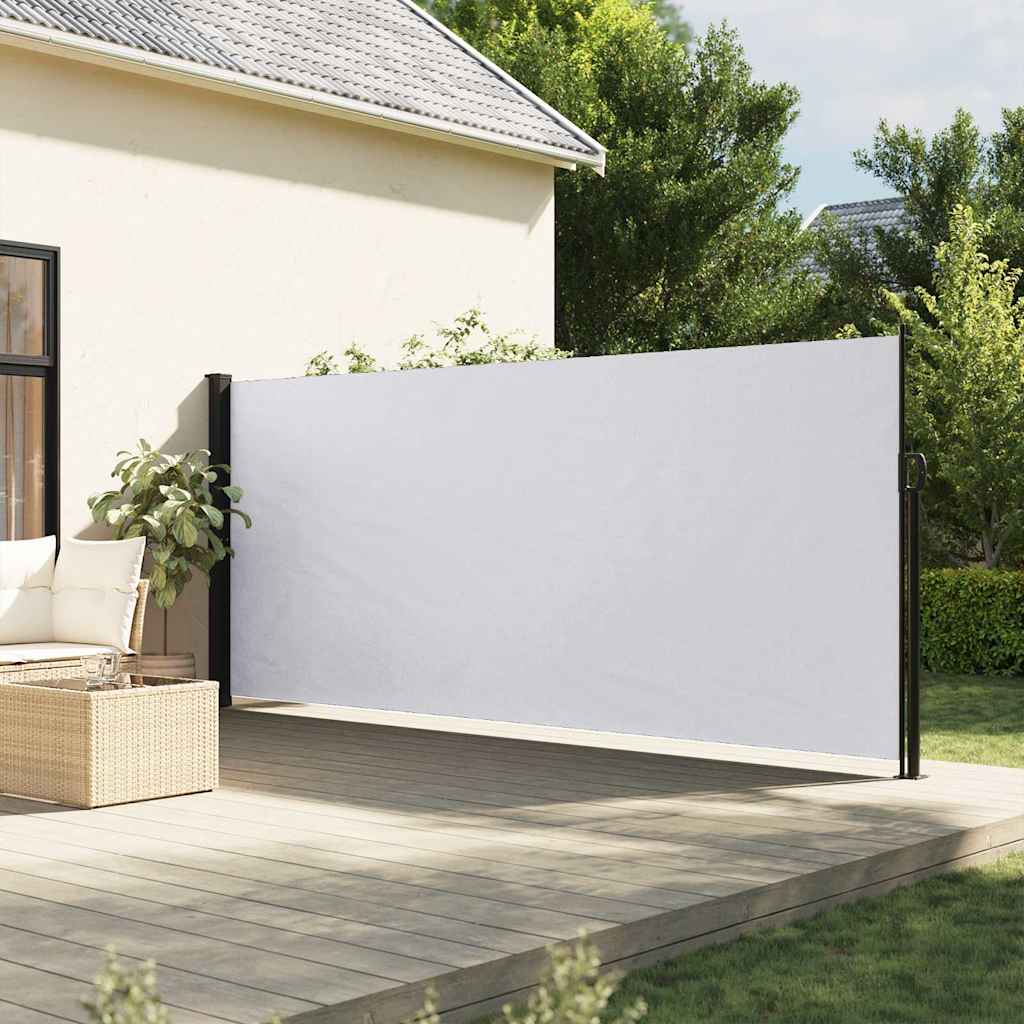 Seitenmarkise Ausziehbar Schwarz 100x300 cm