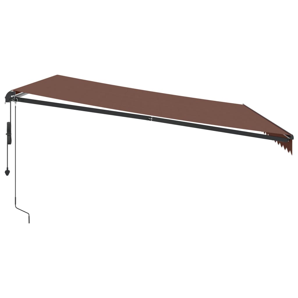 Markise Automatisch Einziehbar 350x250 cm Creme